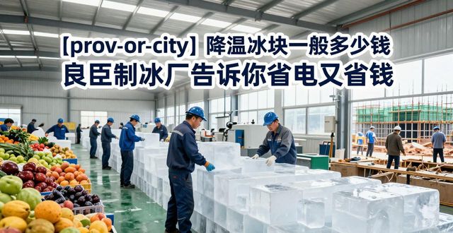 南宁降温冰块一般多少钱 良臣制冰厂告诉你省电又省钱
